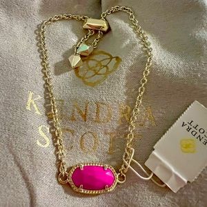 Kendra Scott adjustable chain sliding bead bracelet